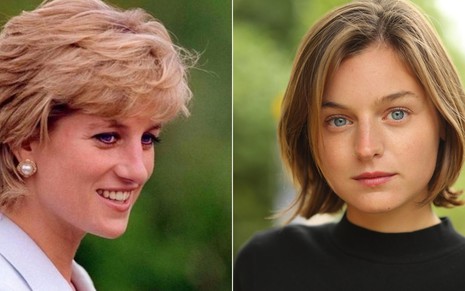 A princesa Diana será vivida na quarta temporada de The Crown pela novata Emma Corrin - Fotos: Divulgação