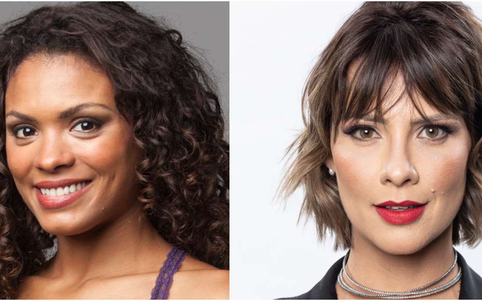 As atrizes Lidi Lisboa e Camila Rodrigues vão estrelas as duas principais apostas da Record para 2019 - FOTOS: EDU MORAES/RECORD/DIVULGAÇÃO