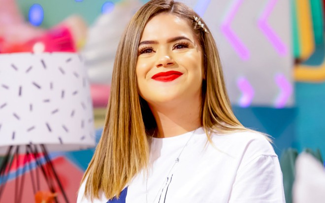 A apresentadora Maisa Silva durante o lançamento de seu programa no SBT; ela foi homenageada pelo Corinthians - Divulgação/SBT