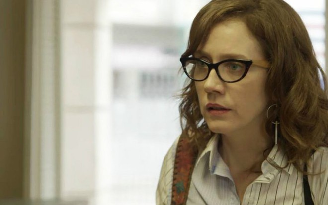 A atriz Camila Morgado caracterizada como a personagem Gabriela em cena de Malhação, da Globo - Fábio Rocha/TV Globo