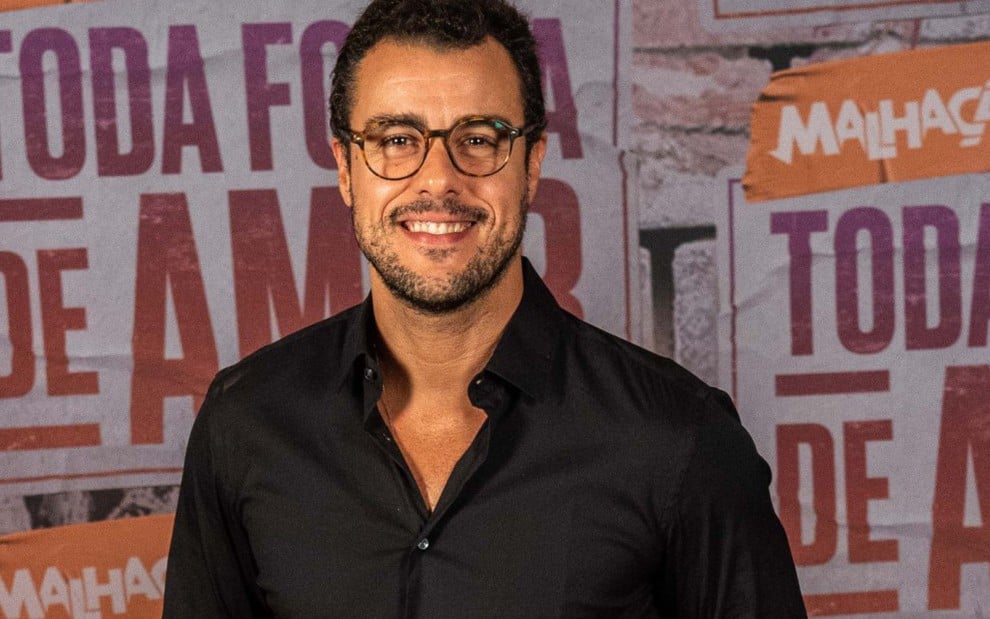 O ator Joaquim Lopes na festa de lançamento da nova temporada de Malhação, que estreia dia 16 - Estevam Avellar/TV Globo