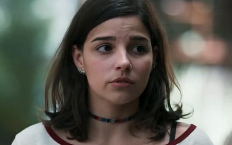 Gabriela Medvedovski (Keyla) em cena de Malhação; garota tentará salvar o negócio do pai - Reprodução/TV Globo