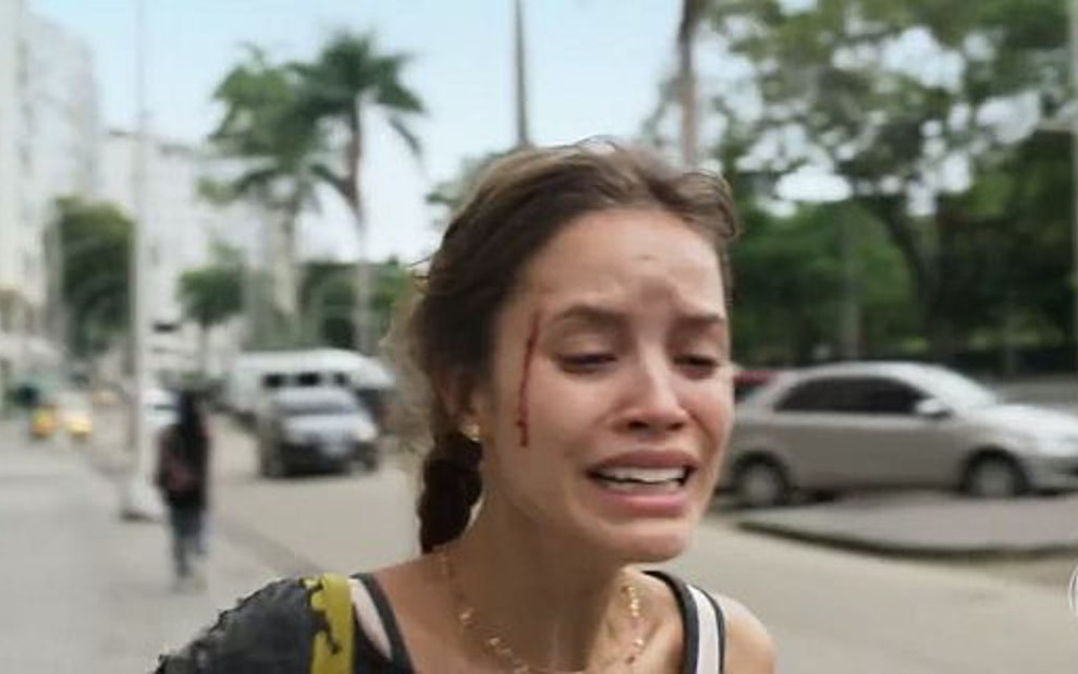 Verena (Joana Borges) ficará ferida em cena da temporada Vidas Brasileiras de Malhação - Reprodução/TV Globo