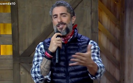 Marcos Mion em A Fazenda: experiência no reality show revigorou carreira do apresentador - REPRODUÇÃO/RECORD