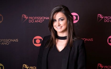 Mari Palma no prêmio Profissionais do Ano, em que precisou encarar seu medo de plateias - Ramon Vasconcelos/TV Globo