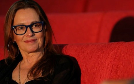 A atriz veterana Maria Zilda durante entrevista ao webprograma Senta Que Lá Vem  - Senta Que Lá Vem