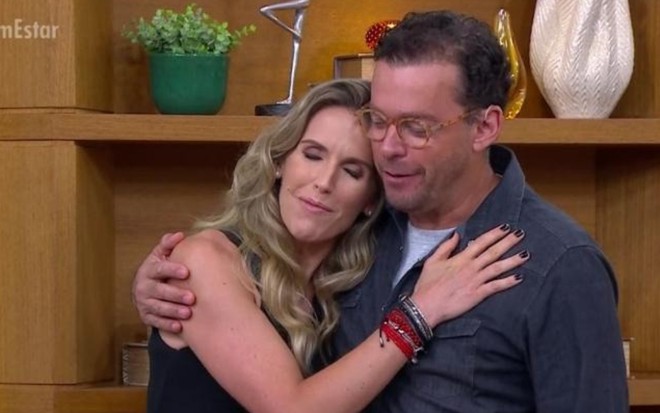 Mariana Ferrão e Fernando Rocha dividiram a apresentação do Bem Estar durante oito anos - REPRODUÇÃO/TV GLOBO