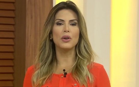 Mariana Martins no Bom Dia Goiás na terça (12); apresentadora pediu demissão após sair do ar