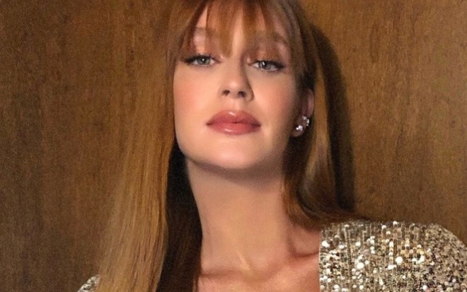 Atriz Marina Ruy Barbosa recebeu tanto críticas quanto elogios sobre uma possível mudança no cabelo - REPRODUÇÃO/INSTAGRAM