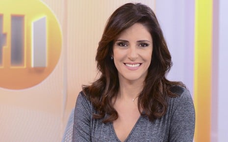 Monalisa Perrone no Hora 1: telejornal terá duas horas, mas já está pronto para ser ampliado para três - Zé Paulo Cardeal/TV Globo