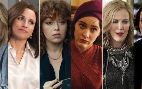 As indicadas na categoria atriz de série de comédia do Emmy de 2019: só brancas estão na disputa - Montagem/Divulgação