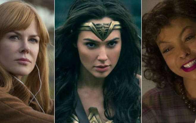 Nicole Kidman, Gal Gadot e Taraji P. Henson interpretam mulheres fortes no cinema e na TV - Divulgação