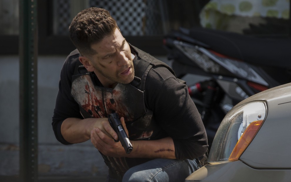 Ex-Walking Dead, Jon Bernthal distribui tiros, socos e facadas na segunda temporada de Justiceiro - Fotos: Cara Howe/Netflix