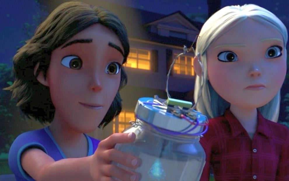 Os personagens Krel e Aja em cena de Contos da Arcadia: crítica à invisibilidade social - Divulgação/DreamWorks Animation