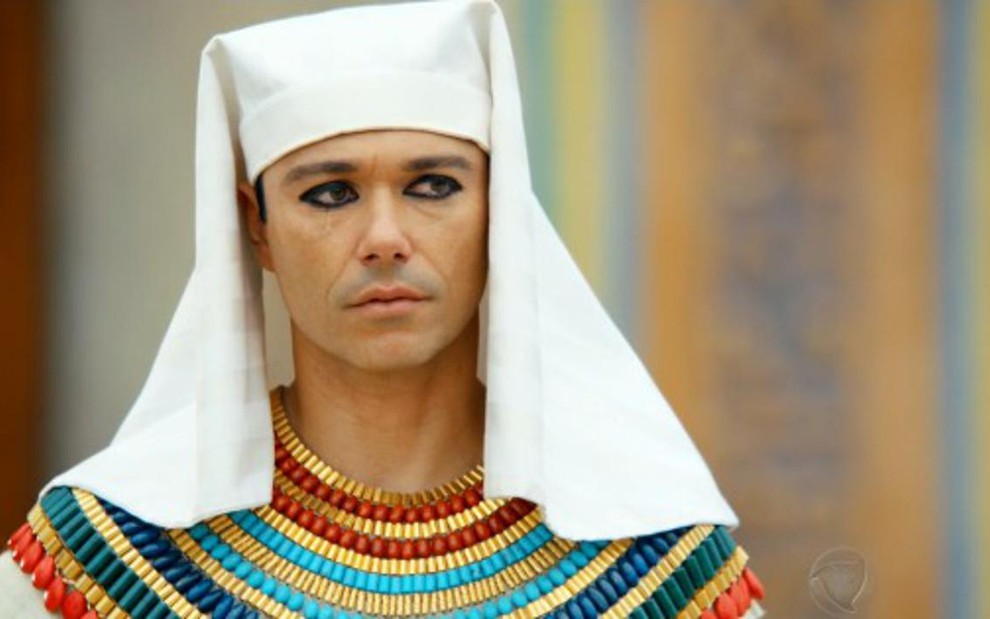 José (Ângelo Paes Leme), protagonista de José do Egito, minissérie da Record exibida às quartas - Reprodução/TV Record