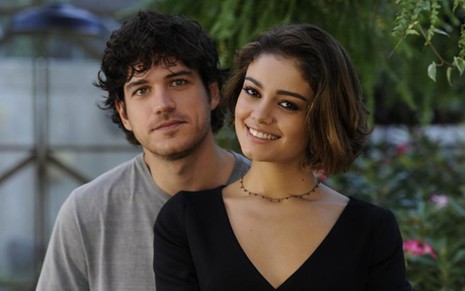 Bento (Marco Pigossi) e Amora (Sophie Charlotte), personagens de Sangue Bom, novela das sete da Globo - Estevam Avellar/TV Globo