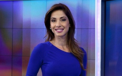 A jornalista Neila Medeiros, apresentadora do SBT Notícias, novo telejornal do SBT - 