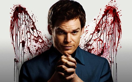 Michael C. Hall em imagem promocional da série Dexter, encerrada domingo nos EUA - Divulgação