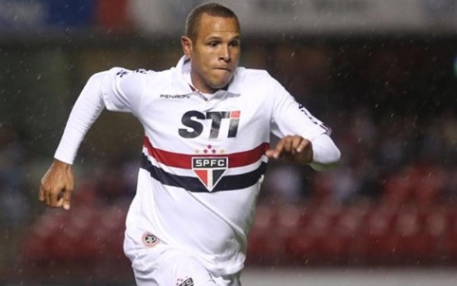 Luis Fabiano é esperança de gols do São Paulo na primeira partida do clube na Copa Sul-Americana 2013 - Divulgação