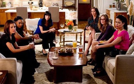 Protagonistas da série Army Wives, cancelada pelo canal Lifetime após sete temporadas - Divulgação/Lifetime