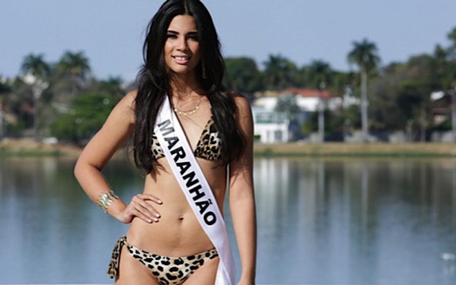 A miss Maranhão, Ingrid Pereira Gonçalves, de 22 anos, concorre no Miss Brasil - Carol Gherardi/Band