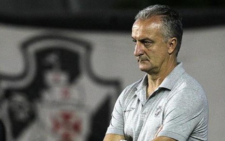O treinador do Vasco, Dorival Júnior, tenta quebrar sequência de seis jogos sem vitórias do clube carioca - Divulgação/Vasco