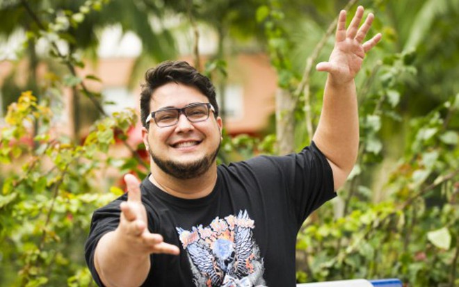 O apresentador André Marques, que se despede do Vídeo Show, da Globo, na sexta-feira (4) - João Miguel Júnior/TV Globo