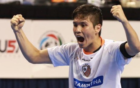 O ala Daniel, do Carlos Barbosa, é a aposta do time gaúcho para não ser eliminado na Liga Futsal - Divulgação