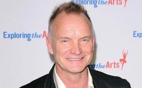 O músico Sting, que interpretará ele mesmo na série The Michael J. Fox Show - 