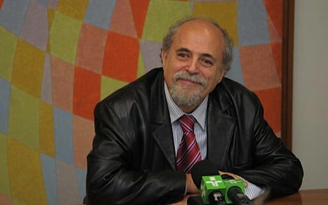 O presidente da Fundação Padre Anchieta, Marcos Mendonça, ao tomar posse do cargo em junho deste ano - Jair Magri/TV Cultura