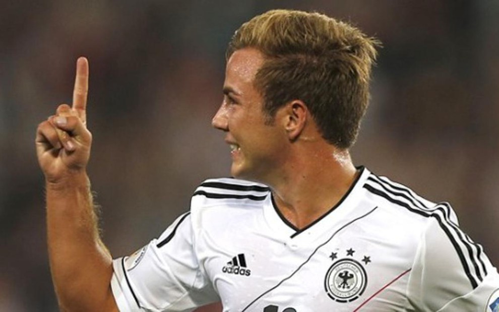 O meia Mario Götze é um das forças da seleção alemã na luta pela classificação para a Copa 2014 - Divulgação