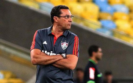 O treinador do Fluminense, Vanderlei Luxemburgo, completa 19 rodadas no comando da equipe - Divulgação/Fluminense FC
