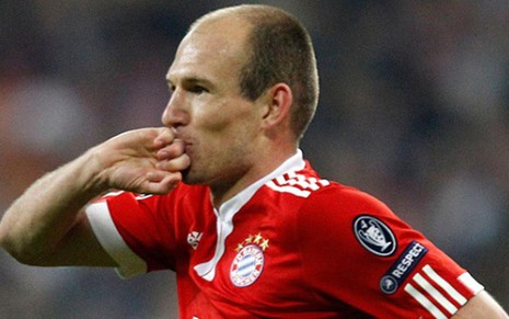 O Bayern de Munique do atacante Robben, atual campeão europeu, será mais um destaque do Fox Sports - Divulgação/DFB