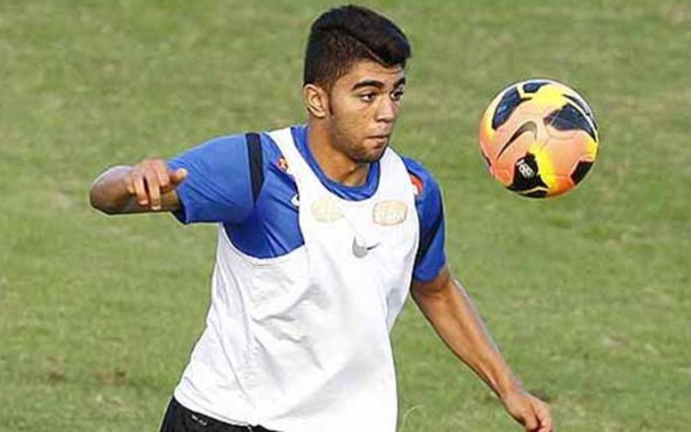 O atacante Gabriel, do Santos, é o principal destaque da seleção brasileira sub-17 - Divulgação