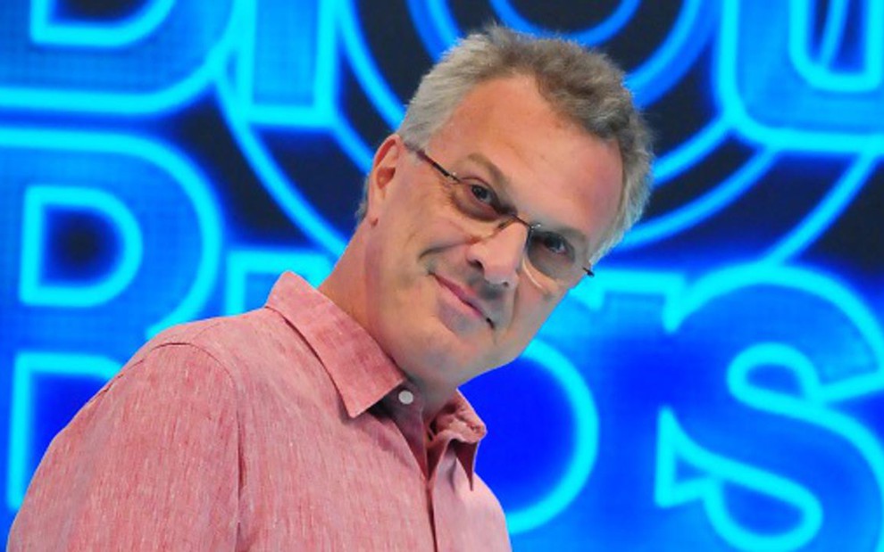 Pedro Bial, apresentador do Big Brother Brasil, reality show da Globo, que começou a ser vendido pela Net - Frederico Rozário/TV Globo
