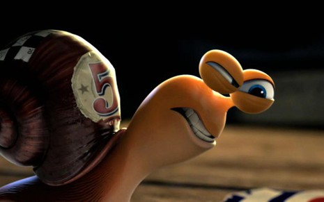 Theo, caracol apelidado de Turbo, é o protagonista da primeira animação infantil da Netflix - Divulgação/DreamWorks