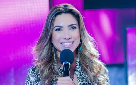 Patricia Abravanel, apresentadora do Máquina da Fama, que derrotou a Record ontem (16) - Artur Igrecias/SBT