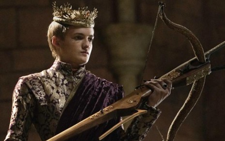 Ator Jack Gleeson como o rei Joffrey em Game of Thrones; a vestimenta do personagem estará na exposição deste ano - Divulgação/HBO