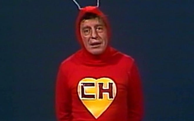 Roberto Gómez Bolaños em cena do episódio A Despedida do Chapolin, inédito e registrado pelo SBT - Reprodução