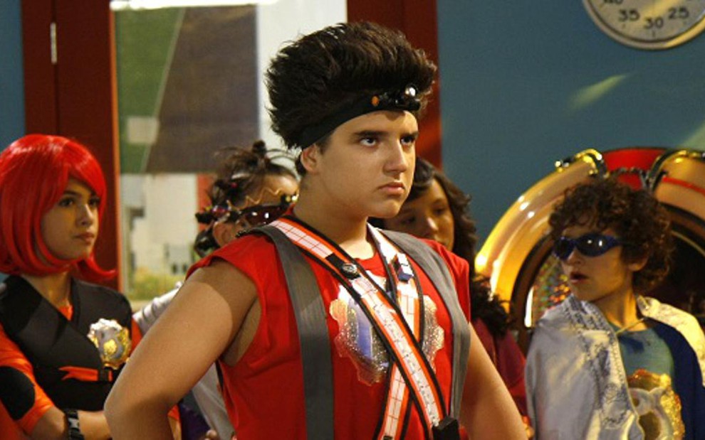 O ator Nicholas Torres interpreta Jaime em Patrulha Salvadora, série derivada da novela Carrossel, do SBT - Mariane Lima/SBT