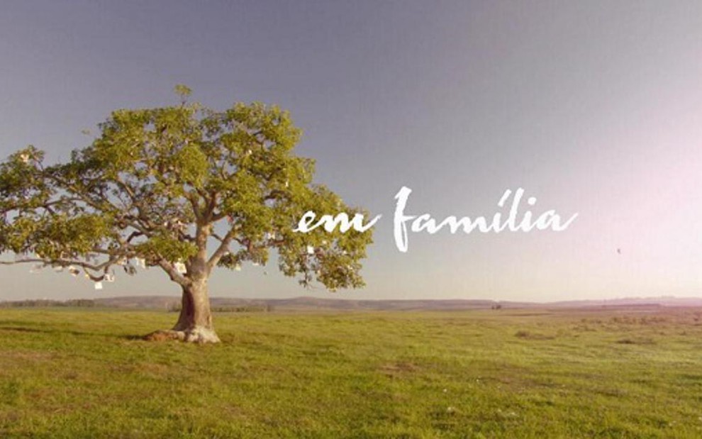 Abertura da novela Em Família, da Globo, que foi inspirada de vídeo de site norte-americano - Reprodução/TV Globo