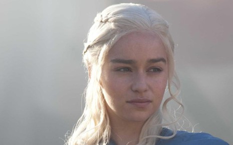A atriz Emilia Clarke, intérprete de Daenerys Targaryen em Game of Thrones - Divulgação/HBO