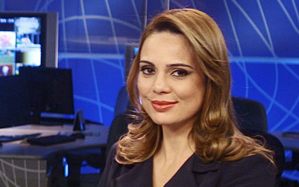 Rachel Sheherazade, apresentadora do SBT Brasil; telespectadores querem que o SBT a troque por Chaves - Divulgação/SBT