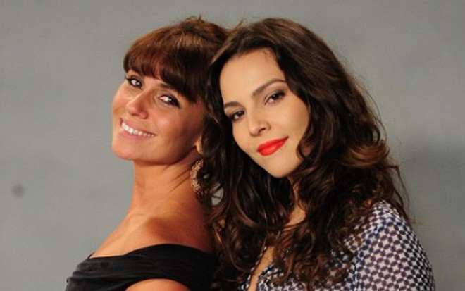 As atrizes Giovanna Antonelli e Tainá Müller vão ter um romance na novela Em Família, da Globo - JOÃO COTTA/TV GLOBO