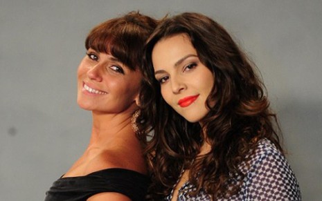 As atrizes Giovanna Antonelli e Tainá Müller vão ter um romance na novela Em Família, da Globo - JOÃO COTTA/TV GLOBO