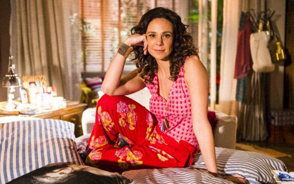 A atriz Vanessa Gerbelli, que interpreta Juliana na novela das nove da Globo, Em Família - JOÃO MIGUEL JÚNIOR/TV GLOBO