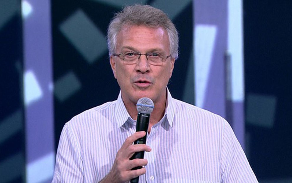 Pedro Bial anuncia eliminação de Cássio Lannes do BBB 14, reality show da Globo - Reprodução/TV Globo