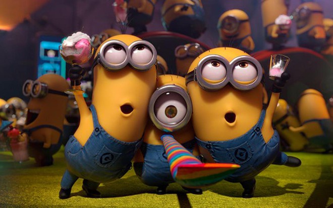 Minions, personagens de Meu Malvado Favorito, filme reprisado pela Record que bateu Patrulha Salvadora - Reprodução