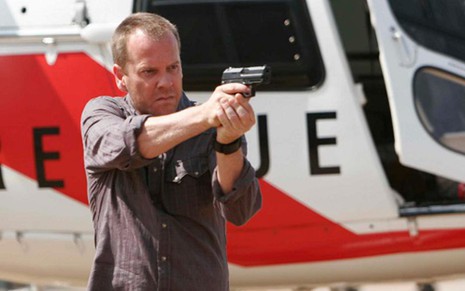 Kiefer Sutherland interpreta Jack Bauer em cena de 24 Horas; nona temporada estreia em 6 de maio - Divulgação