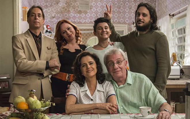 Elenco de A Grande Família, série da Globo; última temporada teve a pior estreia da história, ontem (10) - Paulo Belote/TV Globo